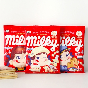 日本进口不二家牛奶味糖果儿童奶糖婚庆喜糖硬糖网红休闲解馋零食