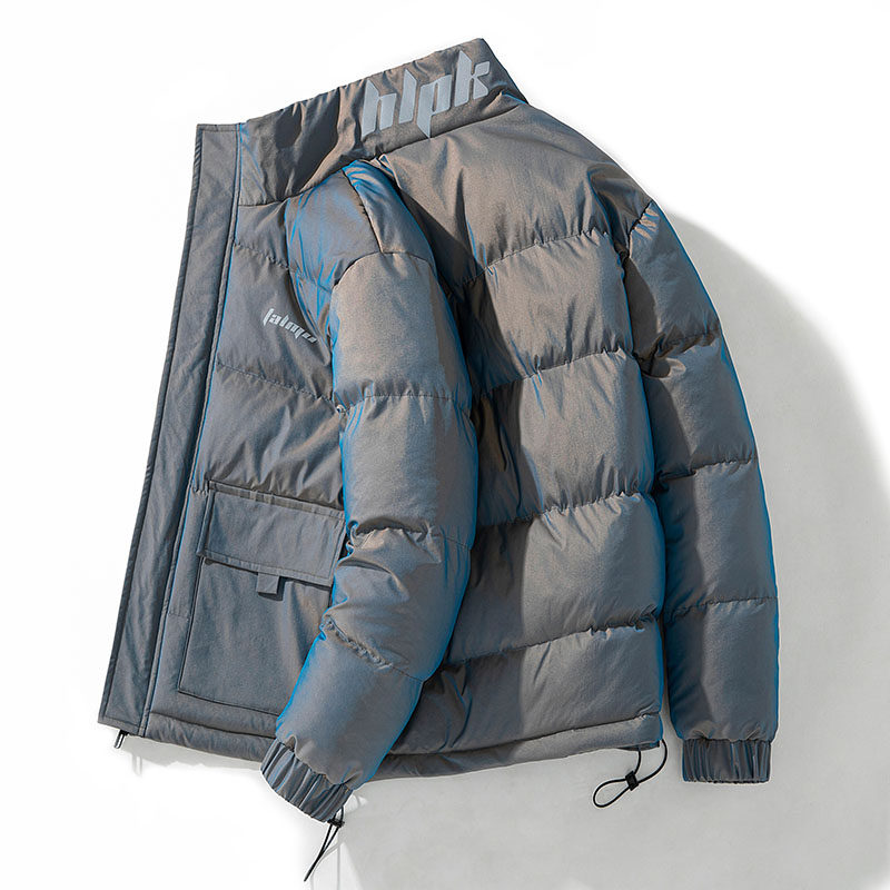 Men's coat cotton padded jacket new year short cotton padded jacket