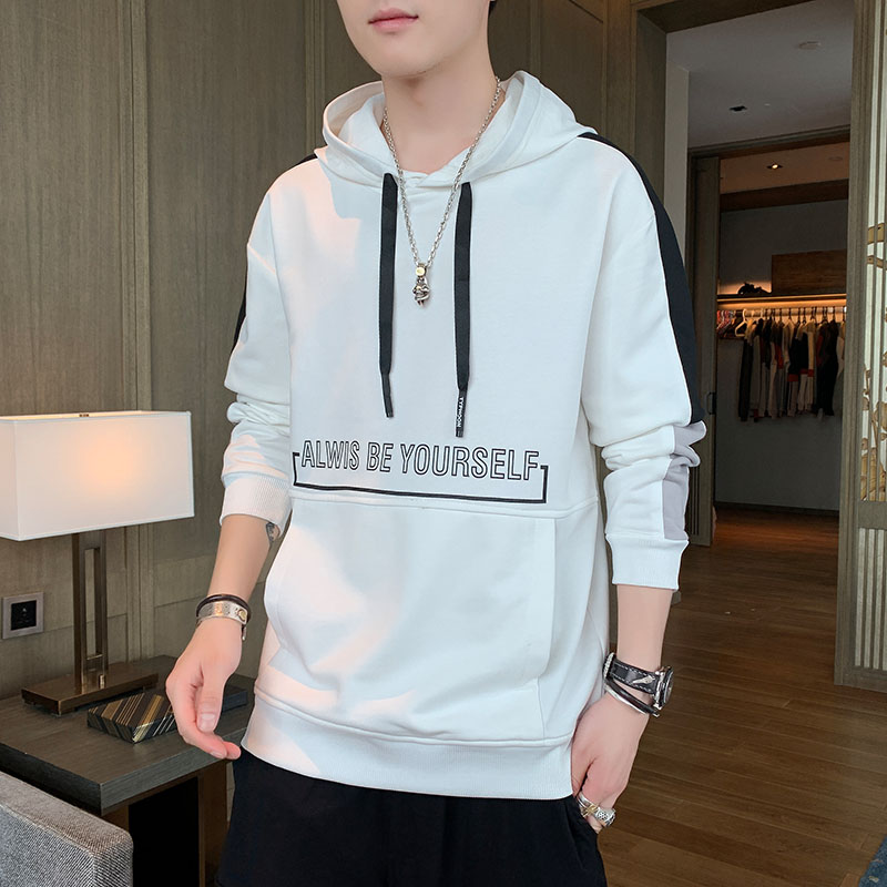 New autumn languid loose Pullover Hoodie fashion brand personalized print