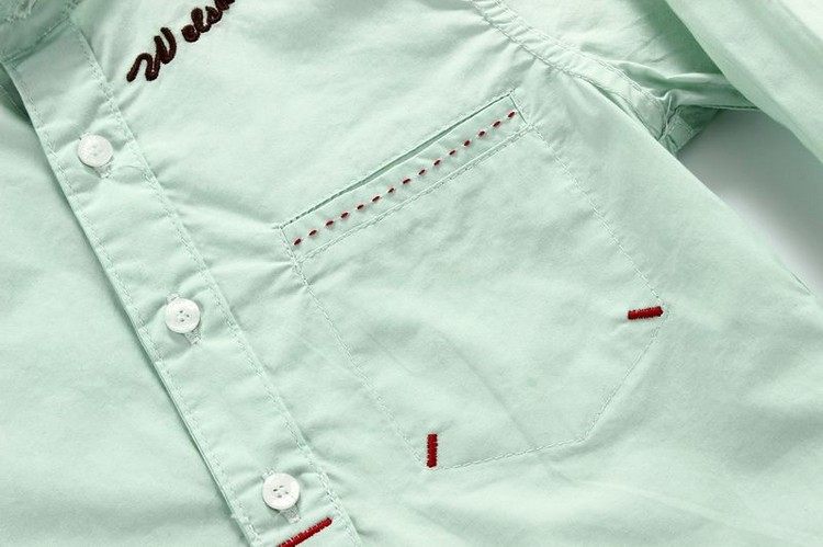 Chemise garcon à manche longue - Ref 2078478 Image 3