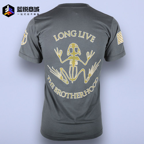 美国devgrunavy海豹纯棉圆领t恤