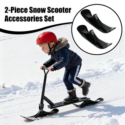 2PCS Kids Skate Sled Scooter Snowboard Premium PP Smooth