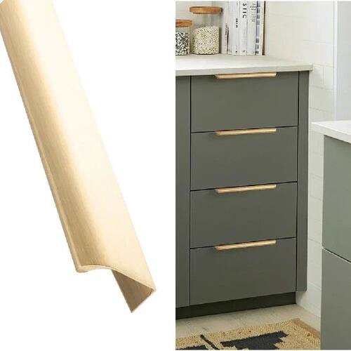 1Pcs Golden Kitchen Cabinet Door Handles Cupboard Drawer