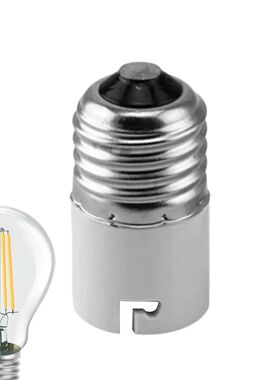 B22 To E27 Lampholder Adapter Fireproof Screw E27 To