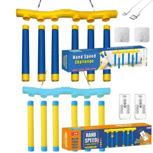 Reflex Speeds Adjustable Catching Falling Sticks Game