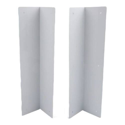 Exterior Corner Guard for Vinyl Siding Using Aluminum and
