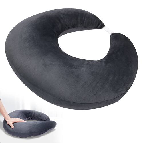 Gaming Pillow U Shaped Reading Pillow Ergonomic Arm Rest