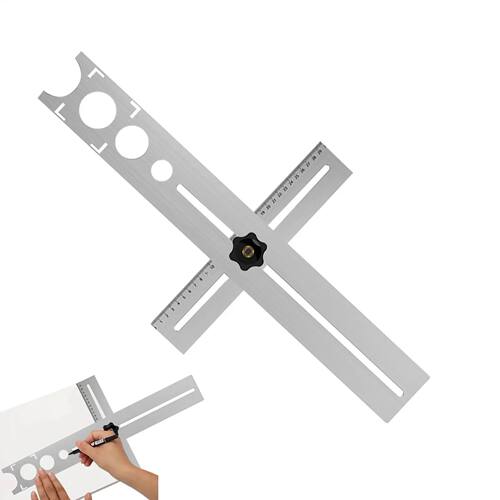 Adjustable Tile Locator Tool Wall Marking Position Ruler