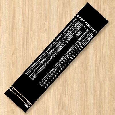 Dart Carpet with Throw Lines Darts Mat Checkouts