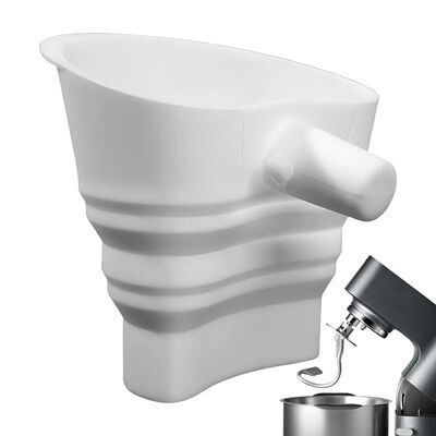 Flour Funnel for Stand Mixer food-grade silicone Foldable