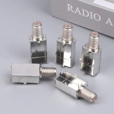 '5/10Pcs M Shielding Box Coaxial Cable Connector IF 2414F
