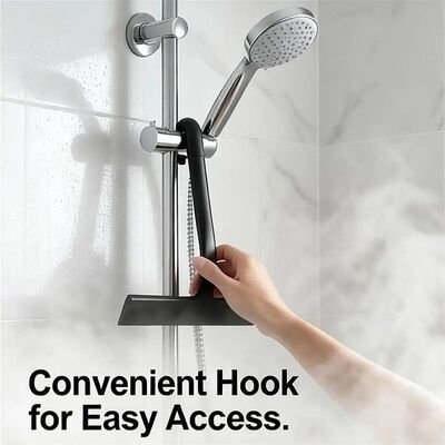 Utility Design Shower Squeegee for Glass Doors, Hang
