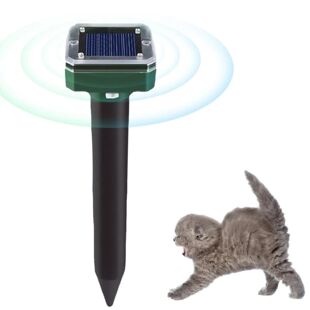 Drive Repeller Ultrasonic Cat Control Alley Device Solar
