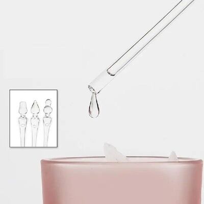 1PC Whisky Tasting Dropper 13cm Transparent Glass Whisky