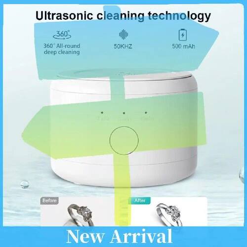 Ultrasonic Electric Cleaner Machine 3 Speeds Timing