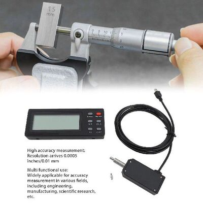 Indicator Micrometer High Accuracy Digital Display 0.0005in