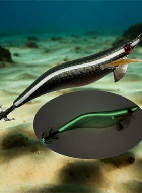 Bait Lure Light Cloth Fishing Squid Jig Japan Style UV