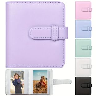 Mini Photo Album That Holds 32 Three-inch Photos,Easy to
