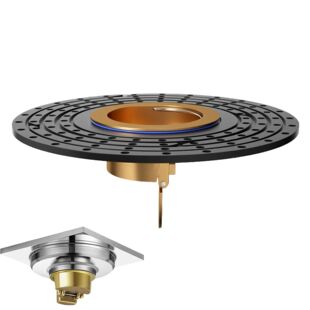 Toilet Copper Shower Plug Odor Filter Backflow Drain Anti