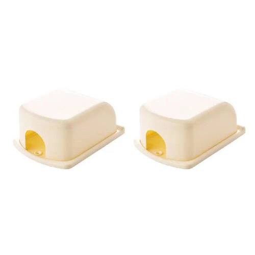 2Pcs Anti-Electric Shock Switch Covers Creative ABS
