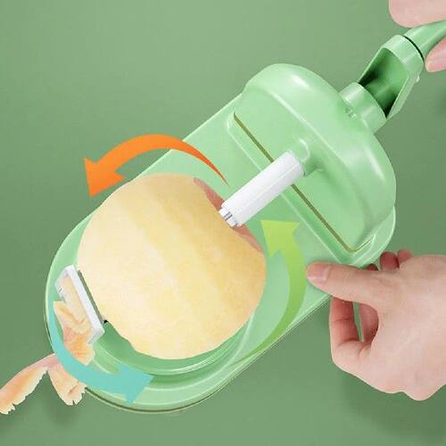 Manual Rotary Apple Peeler Stainless Steel Blades Crank