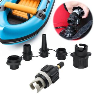 Air Valve Conversion Head with Air Nozzles Paddleboard Pump
