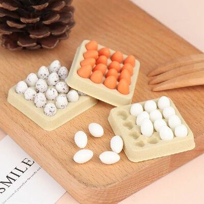1Set Gift Playing House Miniature Simulation Food Scene