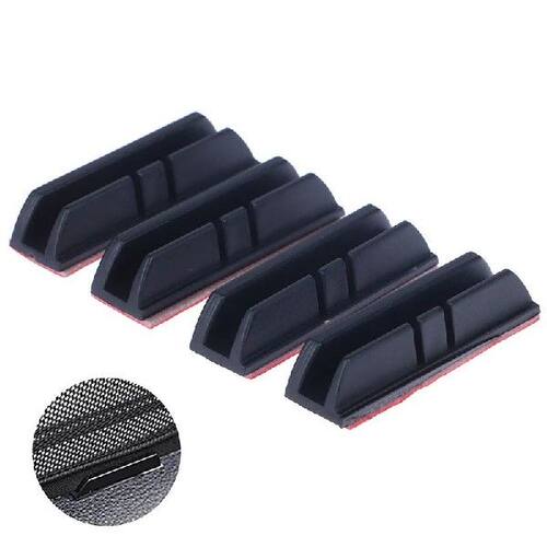 4PCS Car Side Magnetic Window Sunshade Curtain Clip Summer