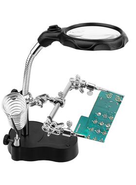 Welding Equipment Magnifier LED Lighting Soldering Stand