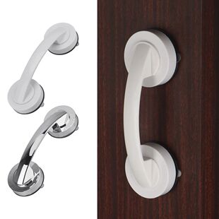 Anti-slip Handrail No Drilling Shower Handle with Suction