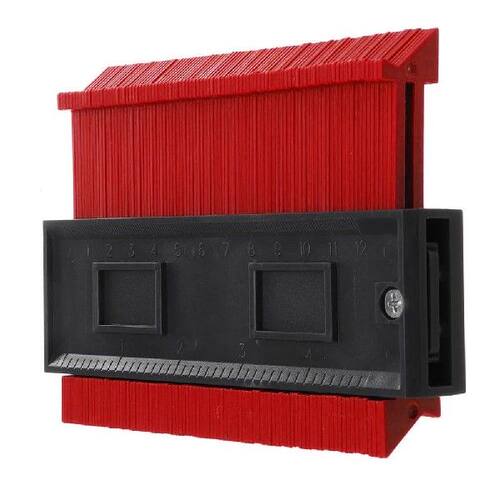 5 Inch Plastic Profile Copy Contour Gauge Standard Pipe