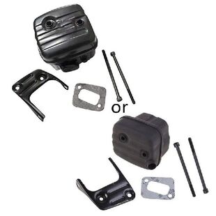Affordable Parts New Pack of Exhuast Muffler for W/Gasket