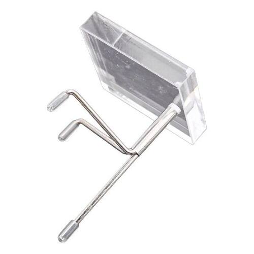 Adjustable Easel Shelf Adjustable Metal Display Stand Clear