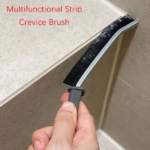 【Tiles Grout Cleaner Brush Long Handle Durable Household