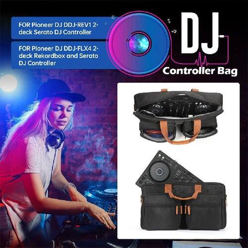 Portable DJ Turntables Protective Case Dustproof Travel