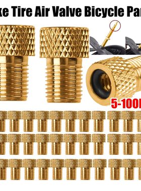 5-100PCS Presta To Schrader Adaptors Bike Valve Converter