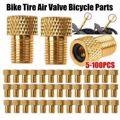 5-100PCS Presta To Schrader Adaptors Bike Valve Converter
