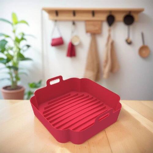 Reusable Air Fryer Silicone Liners Non-stick Baking Tray