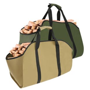 Bag Storage Carrier Cloth Capacity Oxford Large Firewood