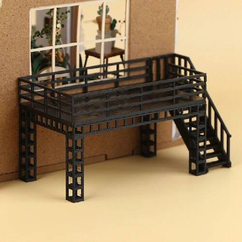1/64 Scale Diorama Steel Frame Display Stand Model Two-Tier