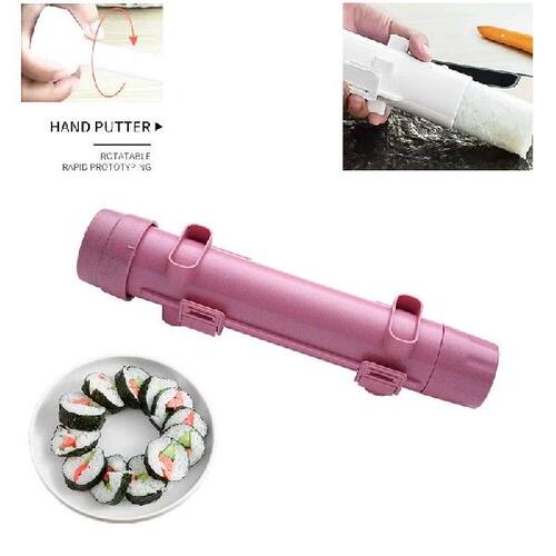 Push - Type Sushi Mold, Food - Grade PP Detachable, Black &