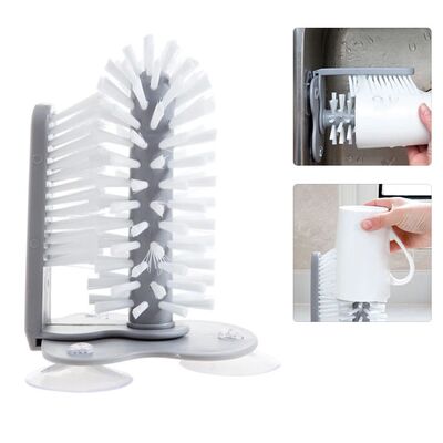 Water Bottle Cleaning Brush Glass Washer Brush Cleaner