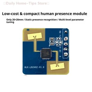 1/2Pcs GPIO And UART Interfaces 24G HLK-LD2402 Static Human