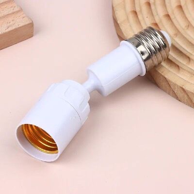 Universal E27 To E27 LED Light Bulb Socket Extender Adapter