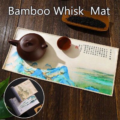 【Matcha Green Tea Powder Whisk Mat Teaware Japanese