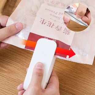 Mini Plastic Bag Sealer Portable Clip Sealer For Storing