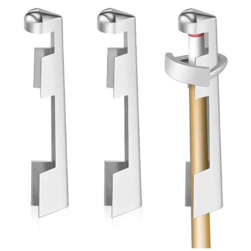 Metal Snooker Cue Tip Clamp Pool Stick Fastener Billiard