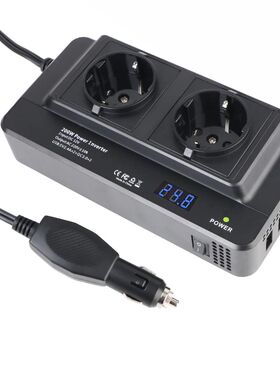 4 USB 12V to 220V 400W Peak Power Auto Mounted Inverter