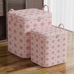 Storage Clothes Handle Capacity Foldable Large Bins With