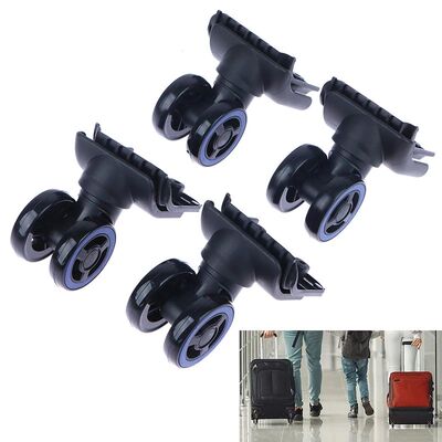 1Set Luggage Wheel Replacement Travel Suitcase Wheels 360